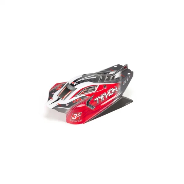 Arrma Typhon 4x4 Pre Painted Red Bodyshell