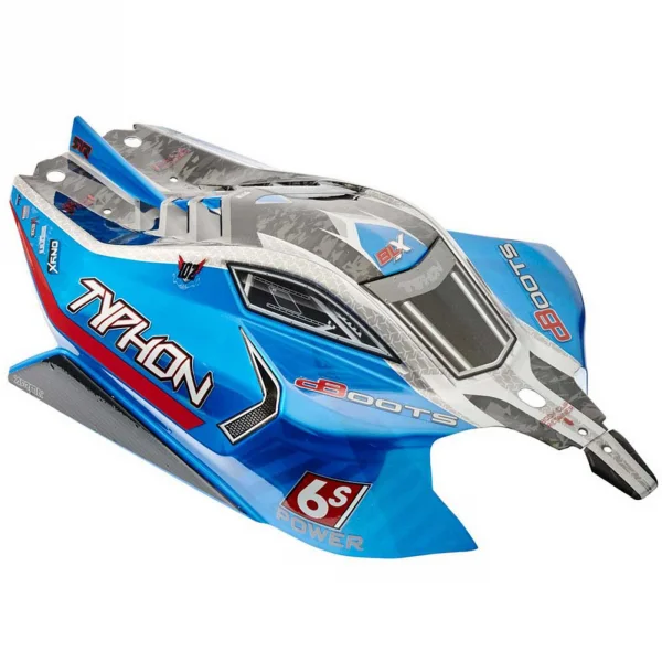 ARAC3323 Arrma Body Blue Painted W/Decals Typhon 6S BLX