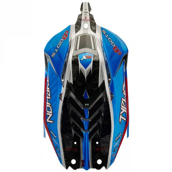 ARAC3323 Arrma Body Blue Painted W/Decals Typhon 6S BLX