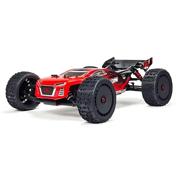 ARAC3324 Arrma Body Red/Black Painted W/Decals Talion 6S BLX — image 1 of 5