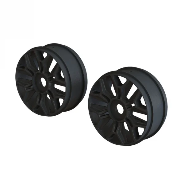 ARA510120 1:8 Buggy Wheel Black (2)