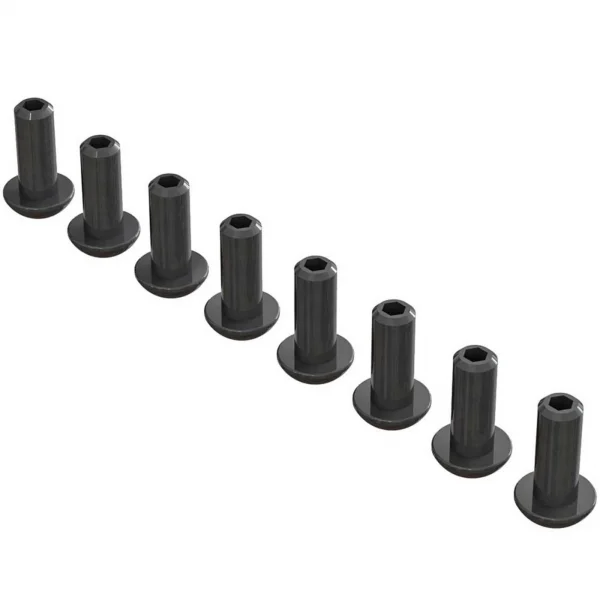 ARAC9870 Double Socket Buttn Head Screw 4x10mm (8)