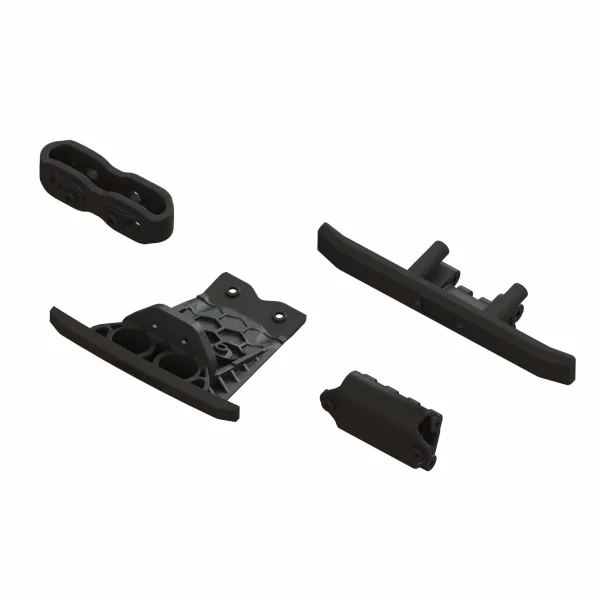 Lower Skid And Bumper Set: Black