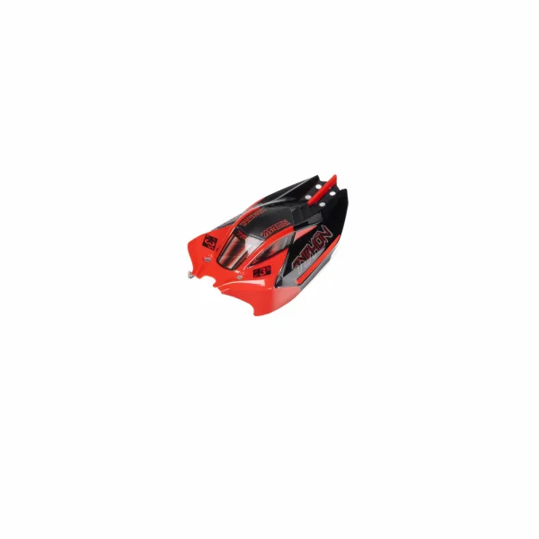 Arrma Typhon GROM Bodyshell - Pre Painted Red/Black