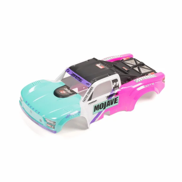 Arrma Mojave GROM Bodyshell - Pre Painted Teal/Pink