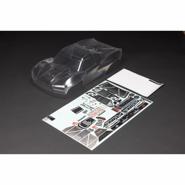 1:10 Clear Body with Decals: FURY 2WD