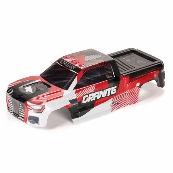 GRANITE Clipless Painted Decaled Trimmed Body - Red
