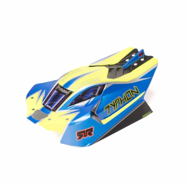 1:8 Clipless Painted Decaled Body - Blue: TYPHON 4X4