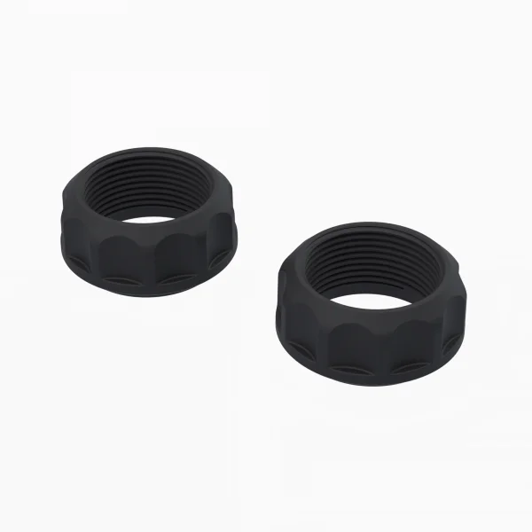Threaded Shock Collar - Black (2)