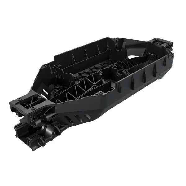 Chassis - 386mm Wheelbase - Composite - Monster Truck: QUAKE