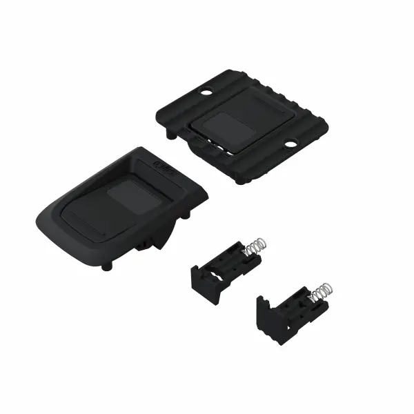 Body Mounting Set - Monster Truck - Black: QUAKE
