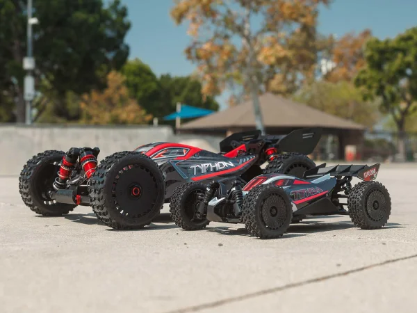 Arrma Typhon GROM Brushless 1:18 (No Battery/Charger) - Silver