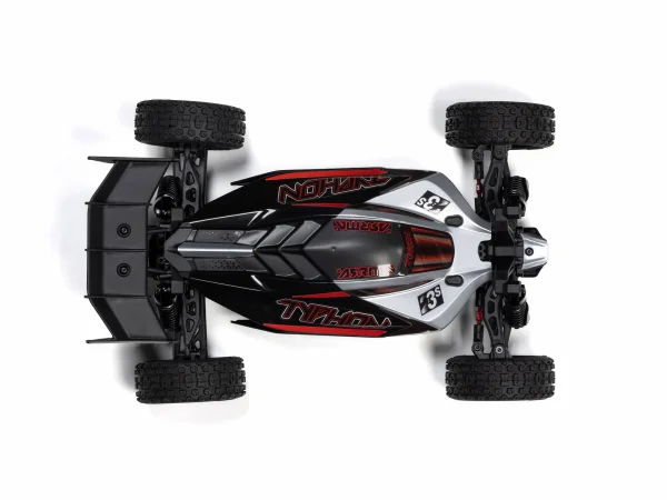 Arrma Typhon GROM Brushless 1:18 (No Battery/Charger) - Silver