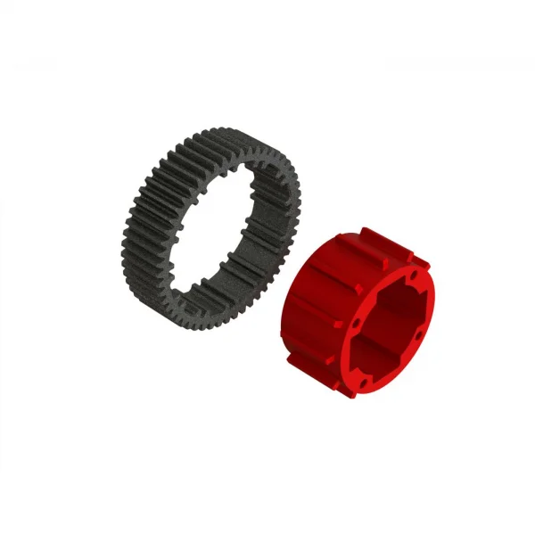 Aluminium Center Diff Case Set (1 Diff)
