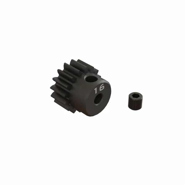 16T 0.8Mod 1:8 Bore CNC Steel Pinion Gear
