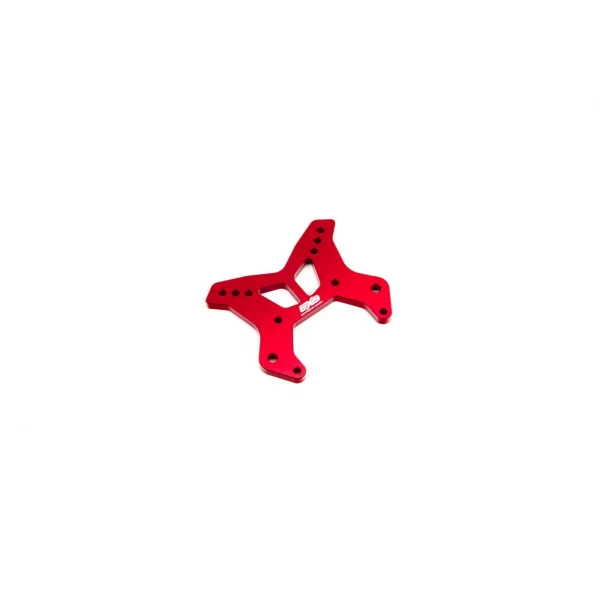 Front Shock Tower CNC 7075 T6 Aluminium M Red