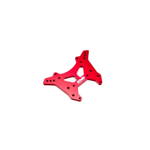 Front Shock Tower CNC 7075 T6 Aluminium L Red