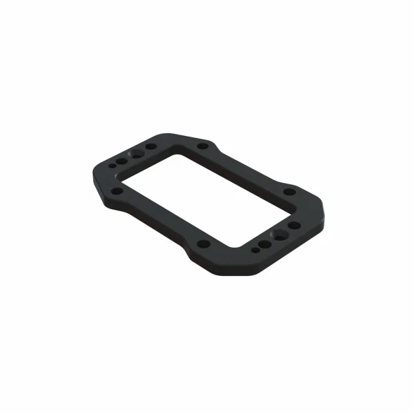 Aluminium Servo Mount Plate Black