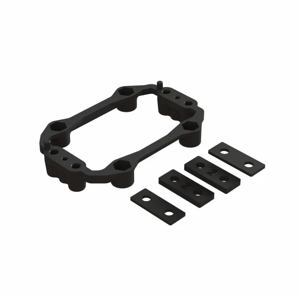 Aluminium Servo Mount Plastic Holder Set