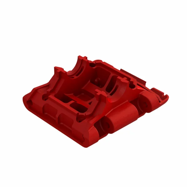 Rear Lower Skid/Gearbox Mount (1) - Red