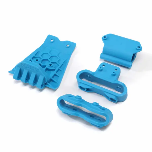 Lower Skid And Bumper Mount Set - Blue — image 2 of 2