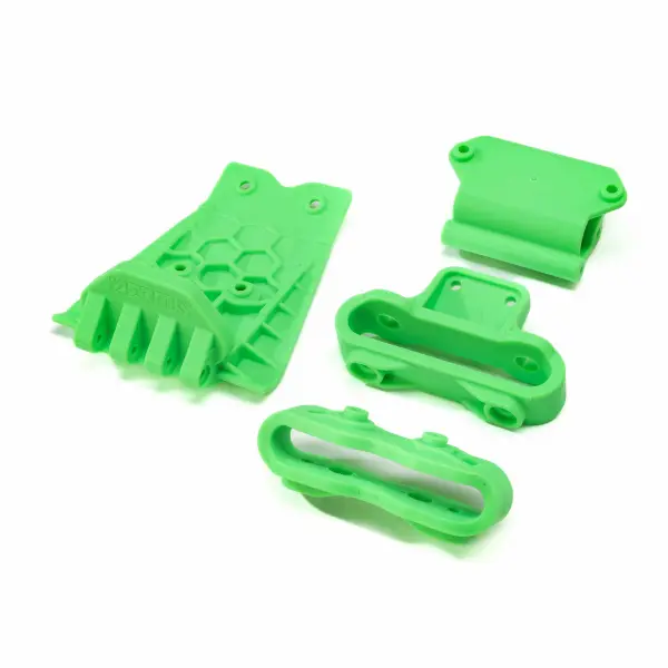Lower Skid And Bumper Mount Set - Green — image 2 of 2