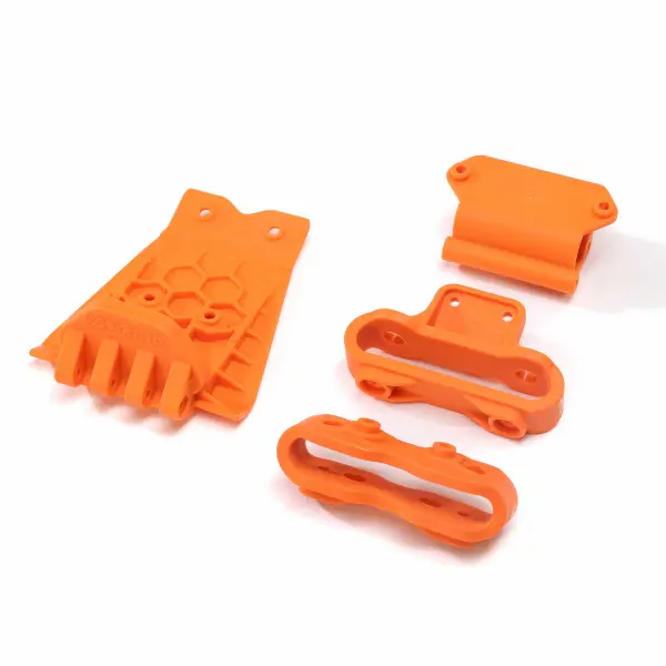 Lower Skid And Bumper Mount Set - Orange — image 2 of 2