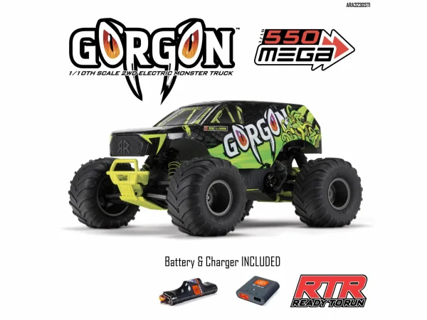 Arrma Gorgon MT - RTR With Battery + Charger