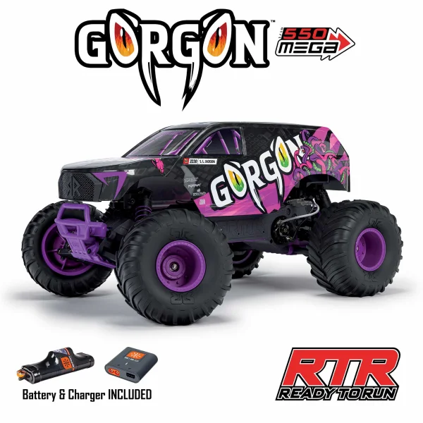 Arrma Gorgon MT - RTR With Battery + Charger