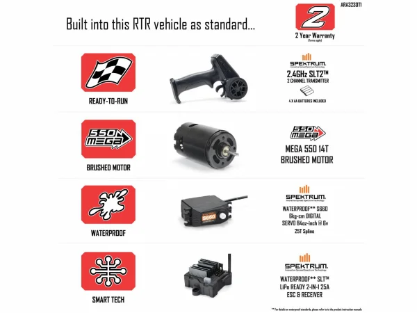 Arrma Gorgon MT - Blue