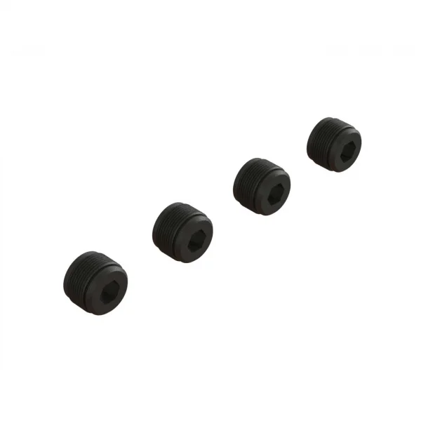 Hub Nut (Black) (4)