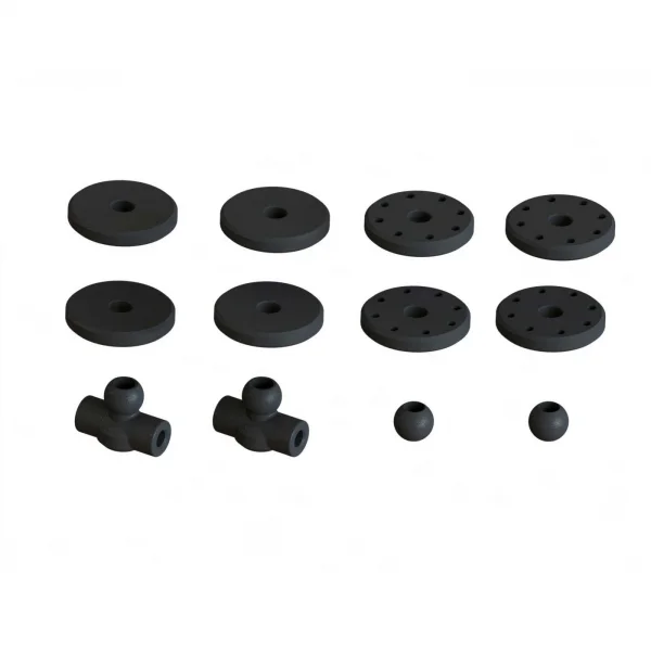 Shock Set Bore:16mm - Length:104mm Oil:550cSt