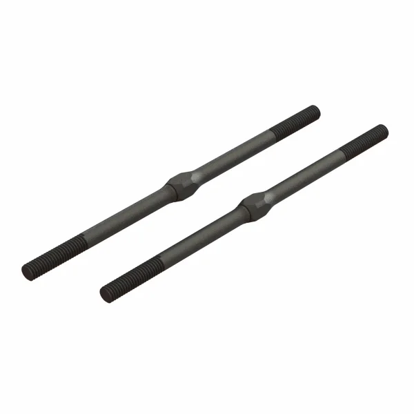 Steel Turnbuckle - M4 x 95mm Black (2)
