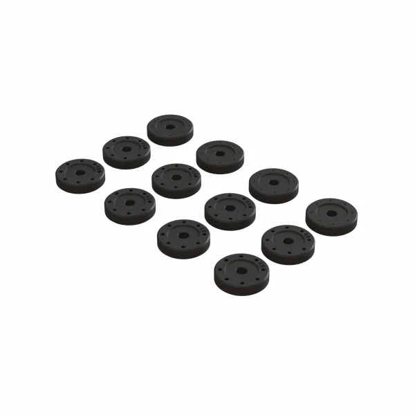 Shock Piston Set: 1.4mm (8) - 1.5mm (8) - Blank (4)
