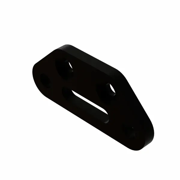 Aluminium Front Suspension Mount (Black) — image 2 of 2