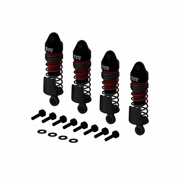 Aluminium Shock Set - 58mm Length - 300cSt Oil (4) - GROM