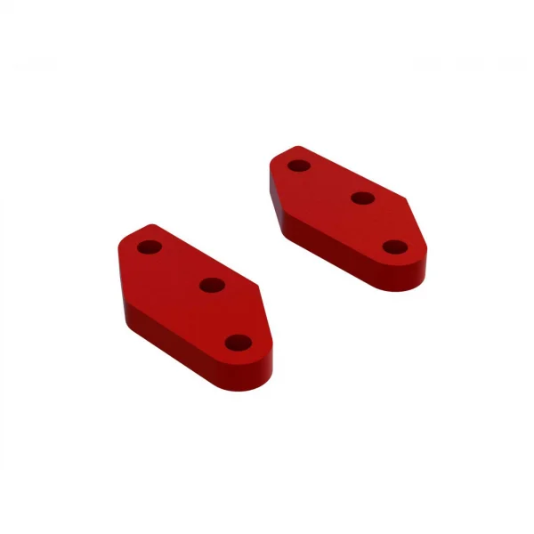 Aluminium Steering Plate A (Red) (2)