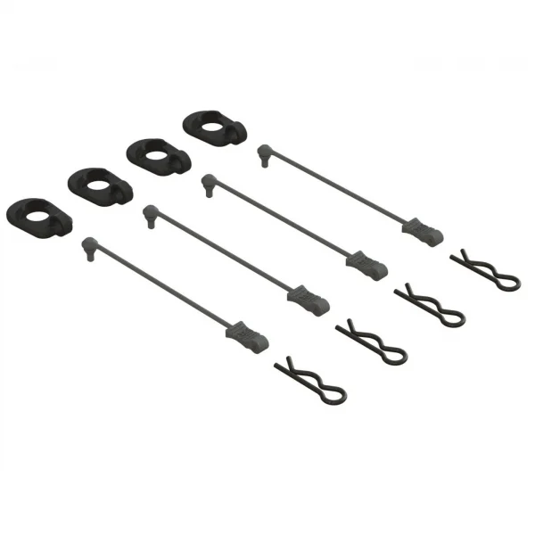 Arrma 1:5 Scale Body Clip Retainers (4)