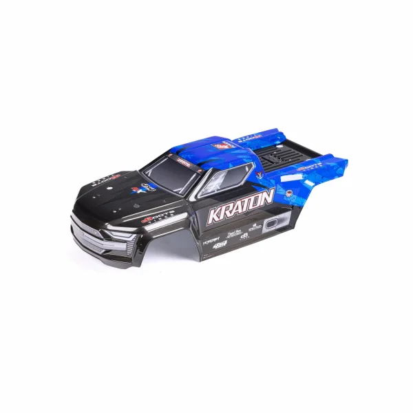 1:10 Painted Body - Black/Blue: KRATON 4X4 4S BLX ** CLEARANCE **