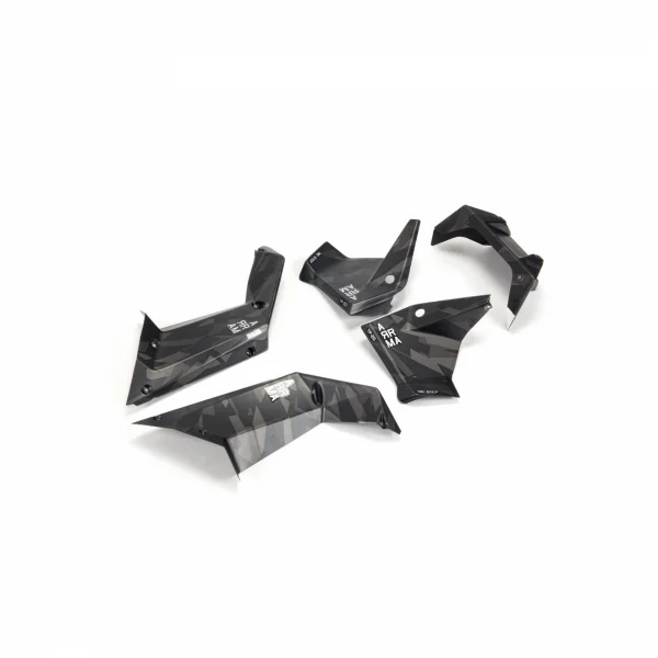 Guard Set Painted - Black Camo: FIRETEAM
