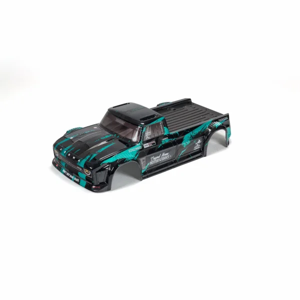 1:8 Finished Body - Black/Teal: INFRACTION