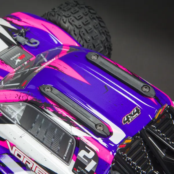 VORTEKS 4X4 3S BLX 1:10 Stadium Truck RTR - Purple — image 5 of 6