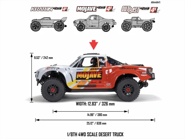 Arrma Mojave 4S