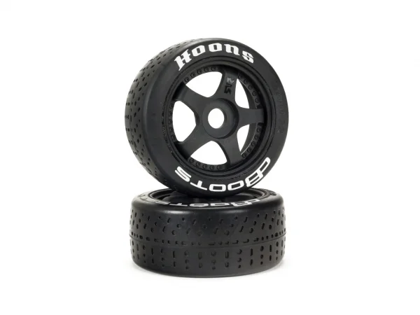 DBoots Hoons 42/100 2.9 Belted Speed Tyres on 17mm 5 Spoke Wheels (2)