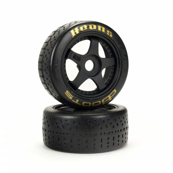 DBoots Hoons 42/100 2.9 Gold Belted Tyres on 5-Spoke 17mm Hex Wheels (2) &mdash; image 5 of 5