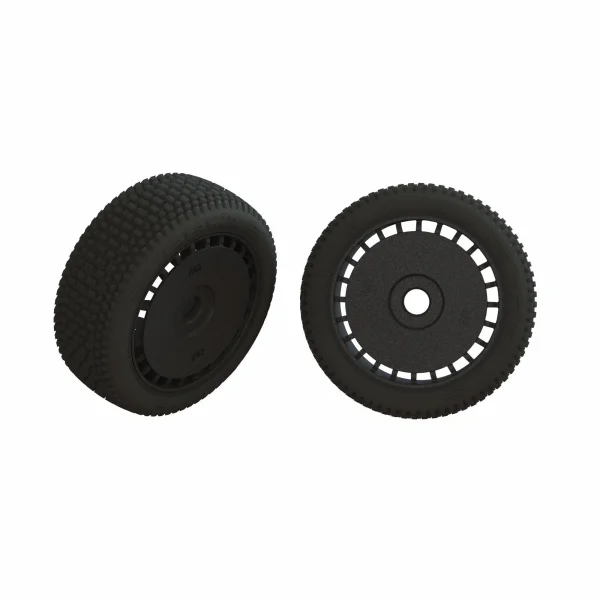 dBoots Exabyte Glued Tire Set - Black (2)