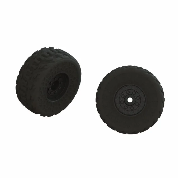dBoots FIRETEAM Tire Set - Glued (2)