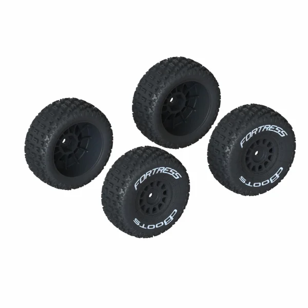 dBoots FORTRESS Tire Set Glued - Option (2 Pairs)