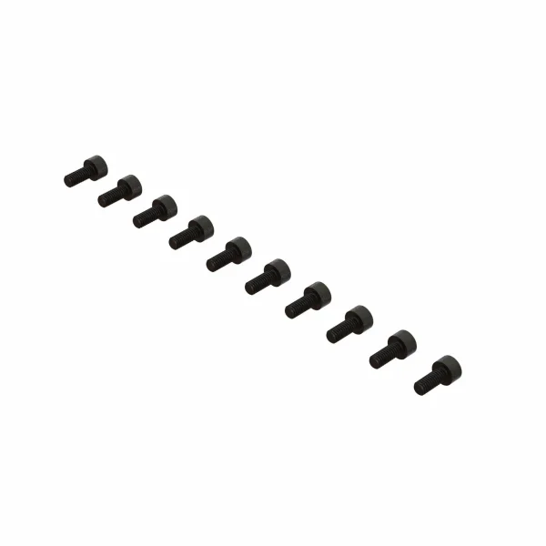 Cap Head Hex Machine Screw - M2.5x6mm (10)
