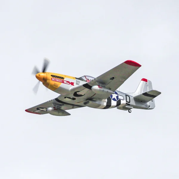 Arrows Hobby P-51 Mustang (Detroit Miss) PNP with Retracts (1100mm) &mdash; image 7 of 8